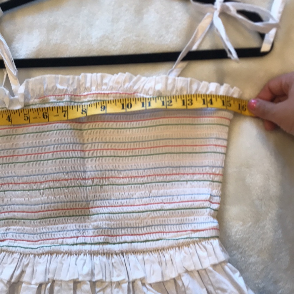 Smoked poplin dress by English Factory. - Picture 12 of 16
